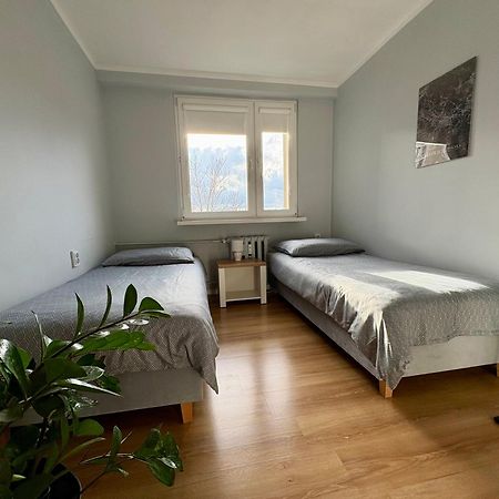 Apartament Z Widokiem Na Spodek Katowice Bagian luar foto