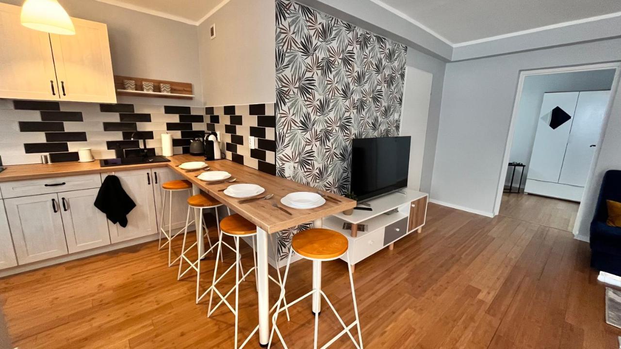 Apartament Z Widokiem Na Spodek Katowice Bagian luar foto